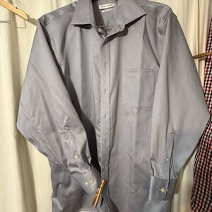 Joseph Abboud Light Gray Regular Fit Shirt